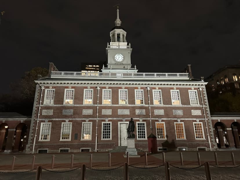 Die Liberty Bell, ein Symbol amerikanischer Freiheit