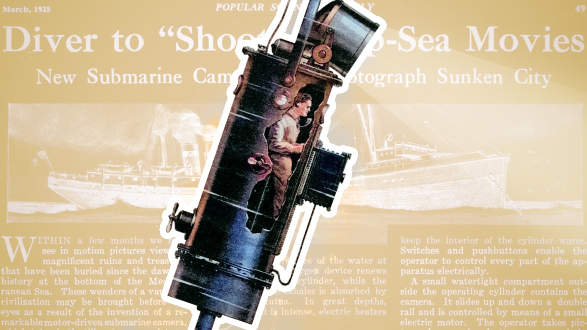 From Tin Cans to AI: How a century of deep-sea filmmaking revolutionized ocean exploration