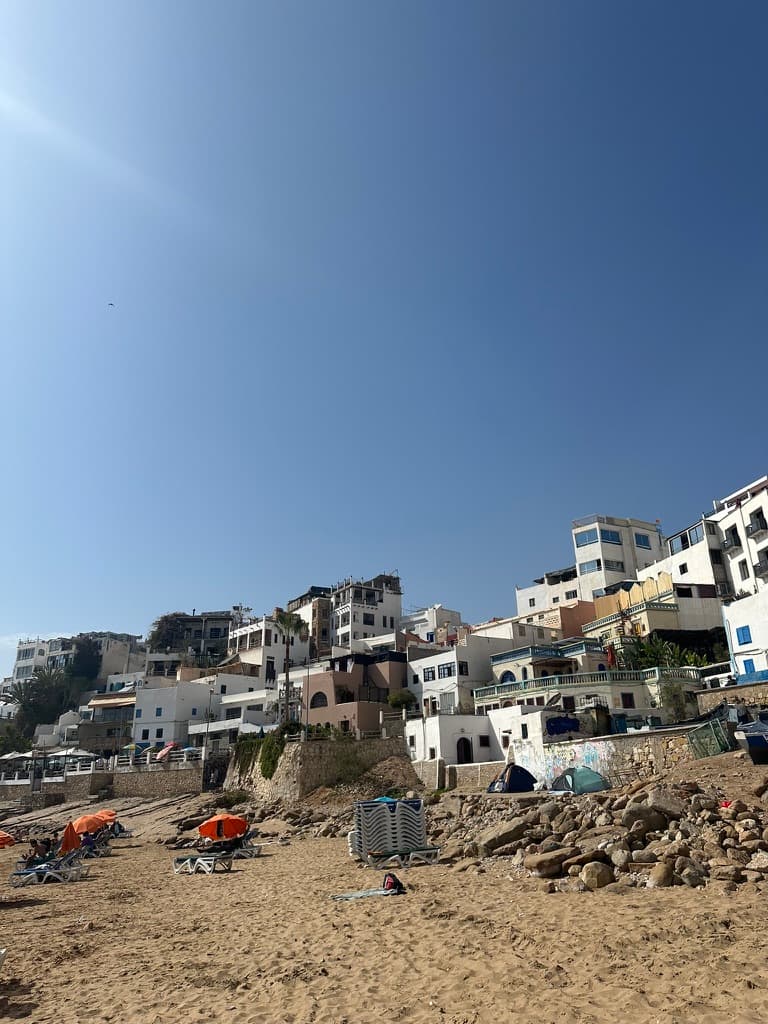 Surfer und Sonnenuntergang am Anchor Point